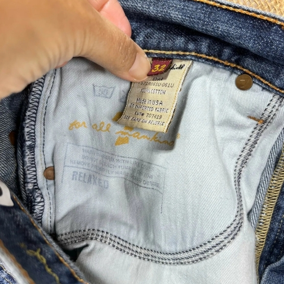 7 For All Mankind Jeans Size 32 - Picture 5 of 7